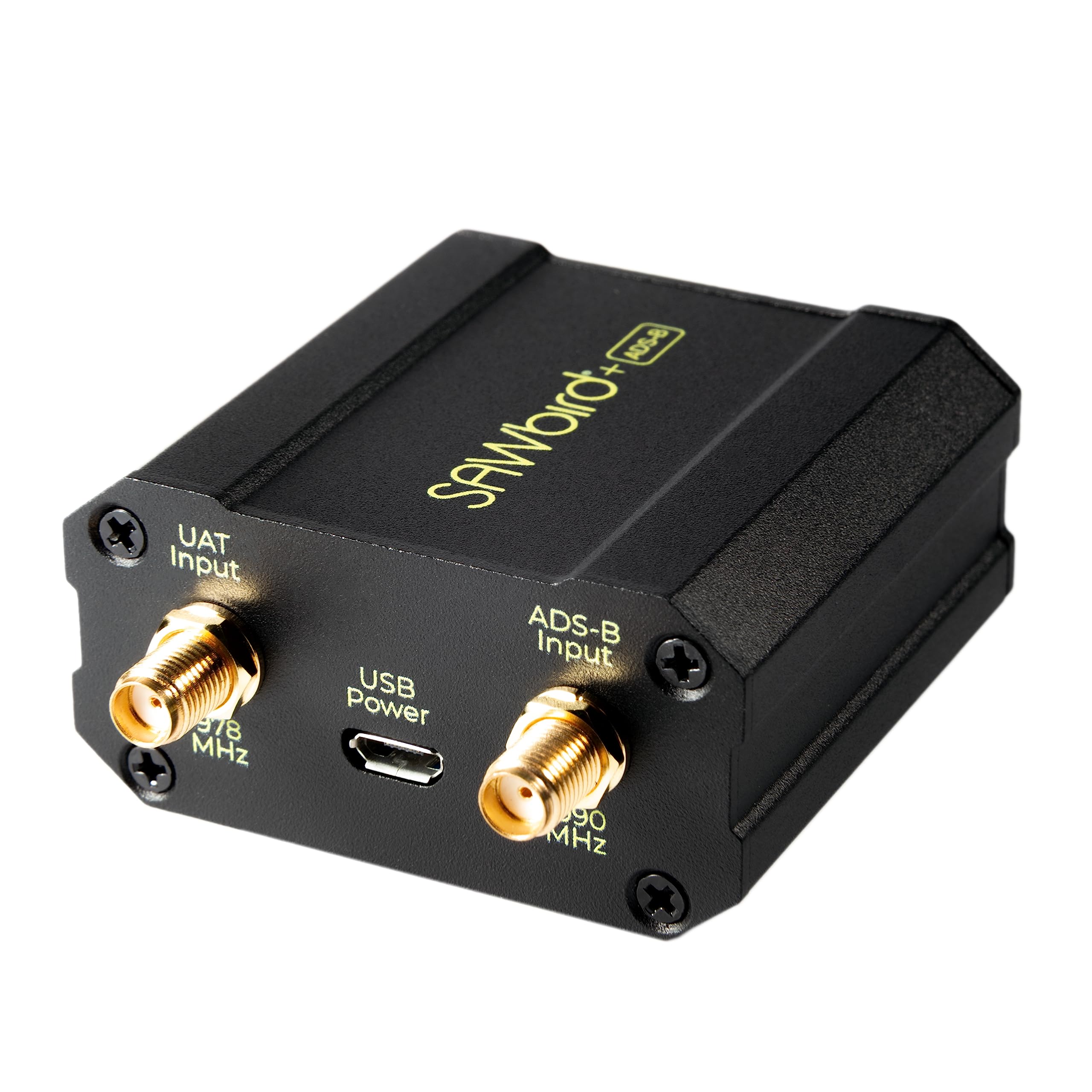 Nooelec SAWbird+ ADS-B: تقویت کننده با کیفیت بالا، دو کاناله، آبشاری با نویز فوق العاده کم (LNA) و ماژول فیلتر برای برنامه های ردیابی هواپیما. فرکانس های مرکزی 1090 مگاهرتز (ADSB) و 978 مگاهرتز (UAT)