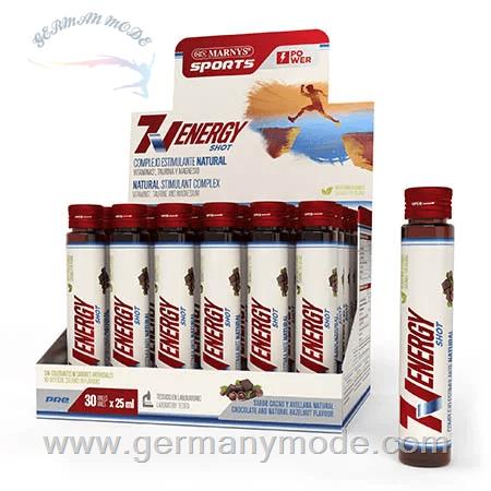 مکمل آشامیدنی انرژی زا محرک تمرکز عملکرد فیزیکی مارنیس اسپانیا MARNYS 7V Energy Shot MNV798
