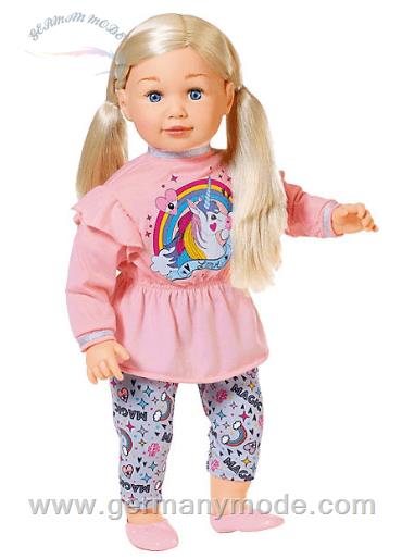 عروسک 63 سانتی پارچه ای سالی Zapf Creation Sally 63 cm, Weichkörperpuppe