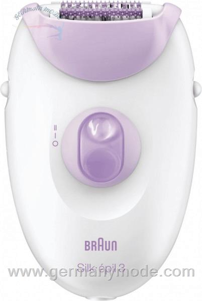 اپیلاتور براون آلمان Braun Silk épil 3 SoftPerfection 3170 Legs Lila