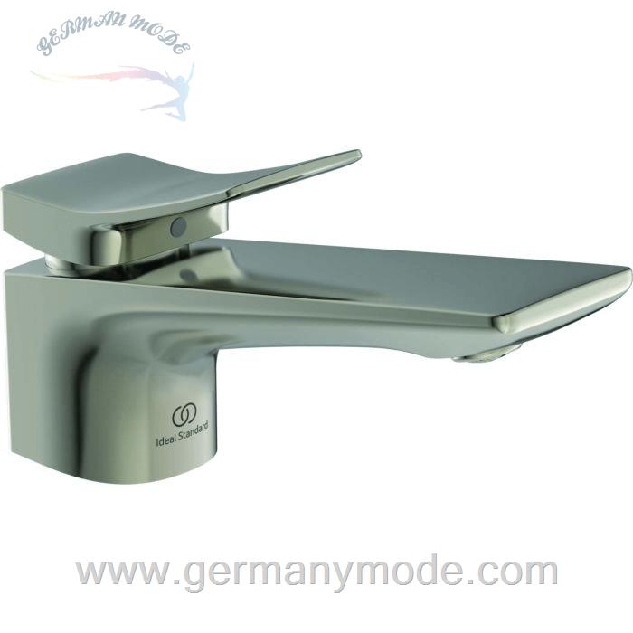 شیر مخلوط روشویی پایه کوتاه ایدیل استاندارد Ideal Standard Conca mit Ablaufgarnitur BC753 silver storm BC753GN