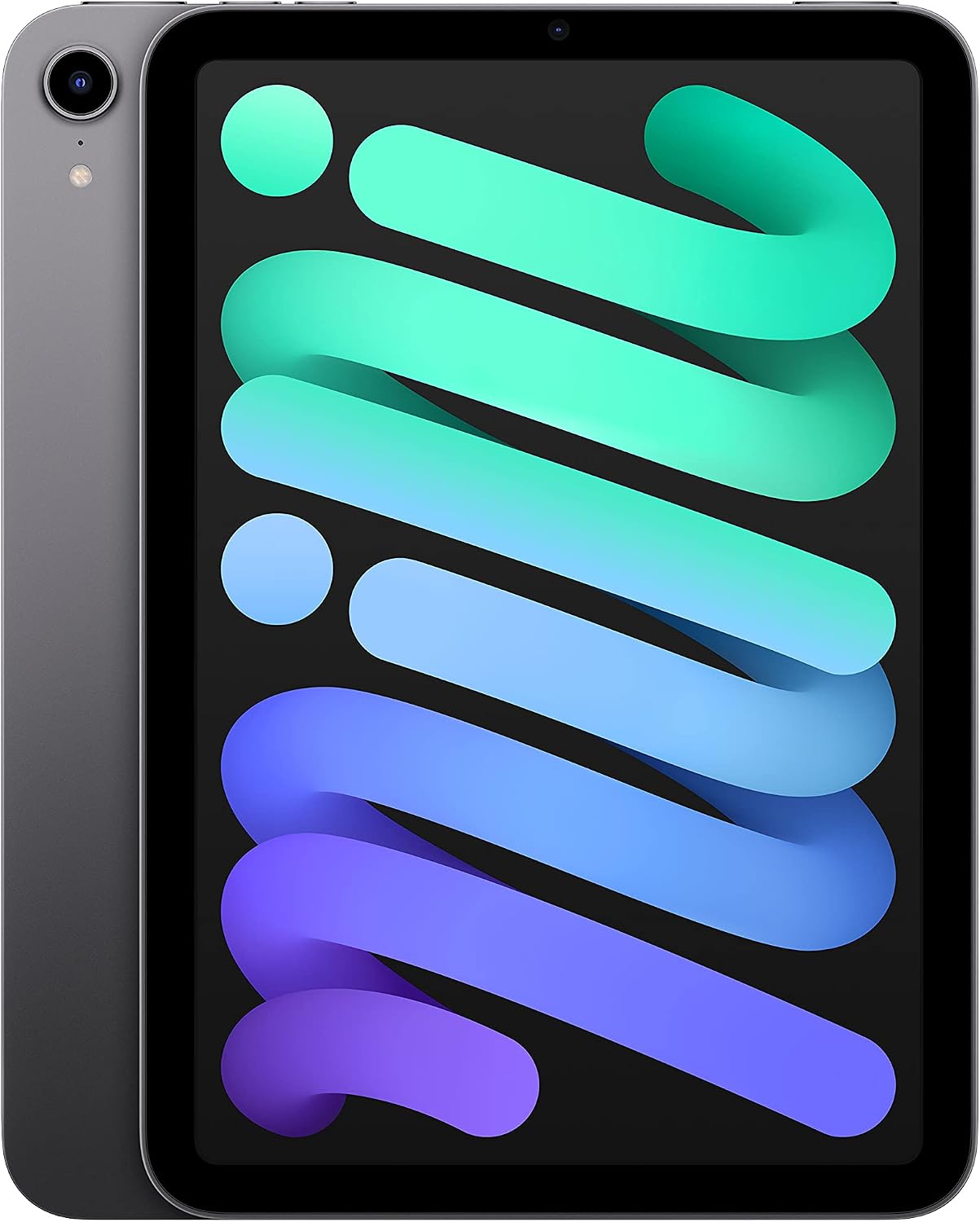 تبلت آیپد اپل اورجینال Apple 2021 iPad mini (8.3 اینچ وای فای، 256 گیگابایت) - Space Grau (6. Generation) Space Grau 256GB WiFi Ohne AppleCare+