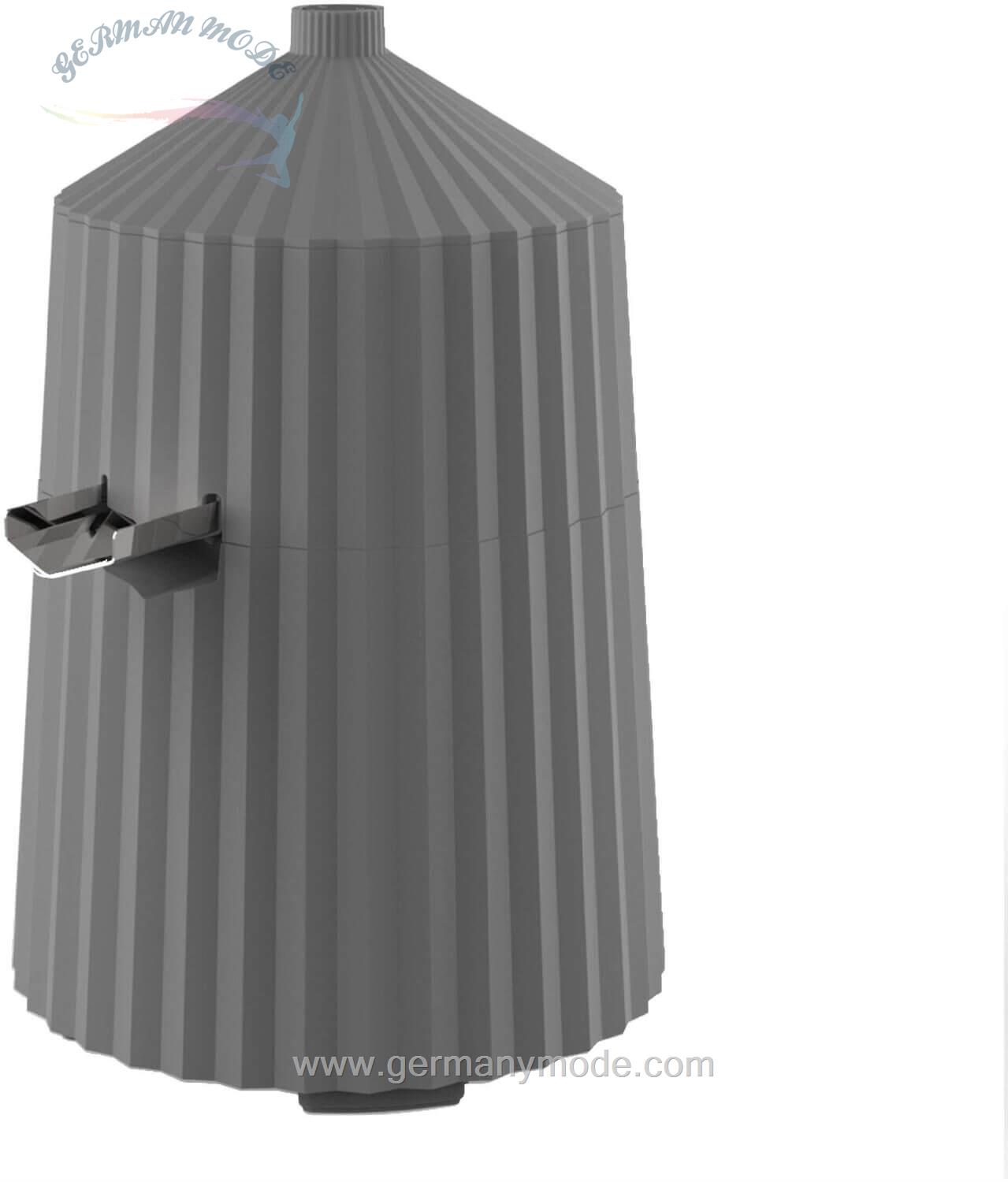 آب مرکبات گیری السی ایتالیا Alessi Zitruspresse Zitruspresse Plissé - Farbwahl-Europäischer Stecke- Leistung 80 Watt