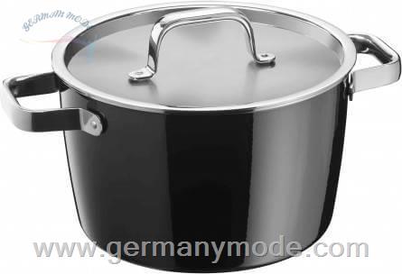قابلمه آروماتیک ۲۲ سانت وی ام اف آلمان WMF Aromatic 22cm Black