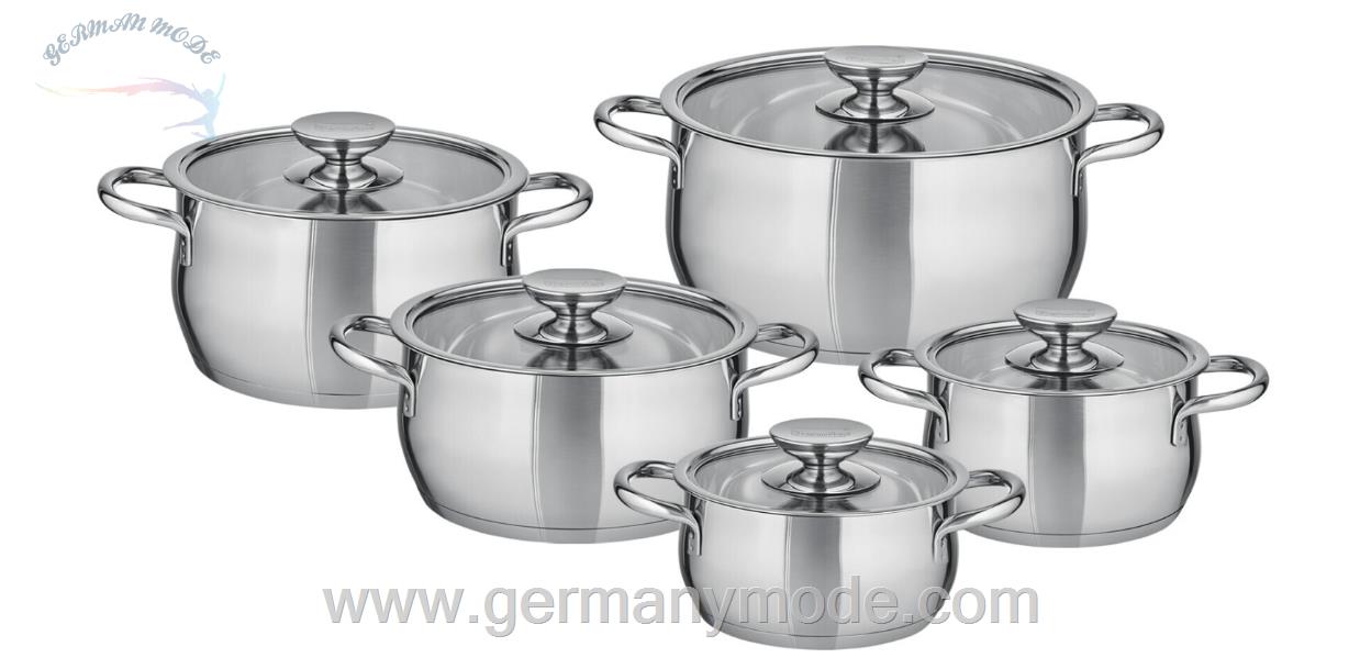 سرویس قابلمه 5 پارچه برندس آلمان Berndes Romantika Topfset 5-teilig