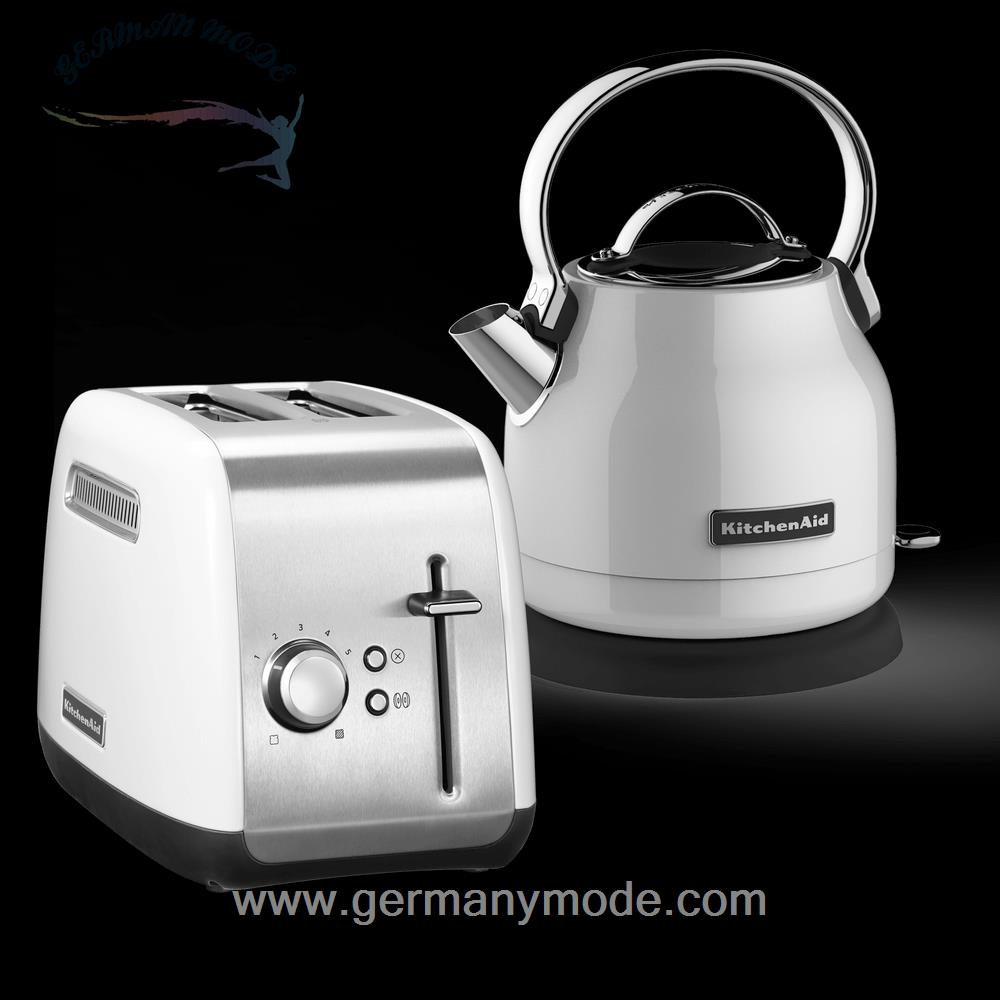 ست کتری برقی و توستر کیچن اید آمریکا KitchenAid CLASSIC FRÜHSTÜCKSSET/ Weiß