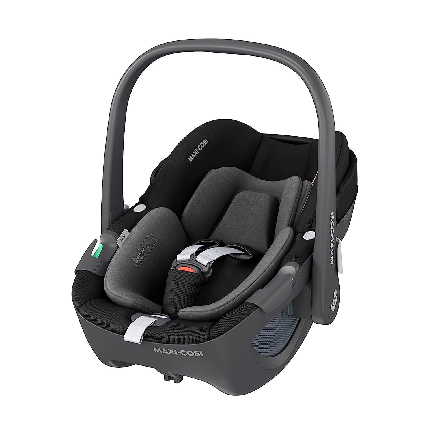 کریر نوزاد مکسی کوزی آلمان  Maxi-Cosi Pebble 360 i-Size، چرخشی، صندلی ماشین نوزاد 360 درجه، 0-15 ماهه (40-83 سانتی متر)، چرخش یک طرفه، ClimaFlow، مهار آسان، محافظ ضربه جانبی G-CELL
