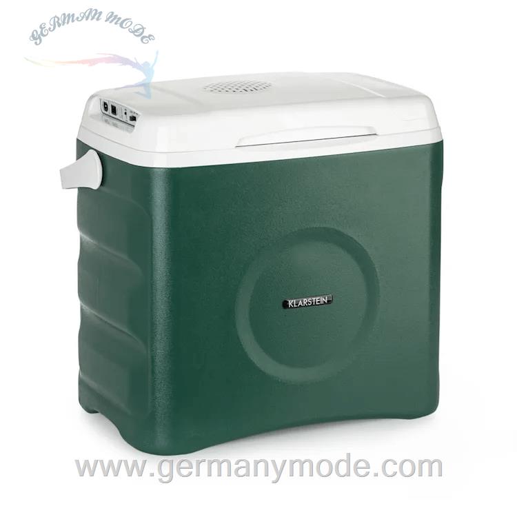 یخچال و گرم نگهداررنده مسافرتی 29 لیتری کلارشتاین آلمان Klarstein BeerBelly 29 Elektrische Kuhlbox Grün 42 dB 29 Ltr