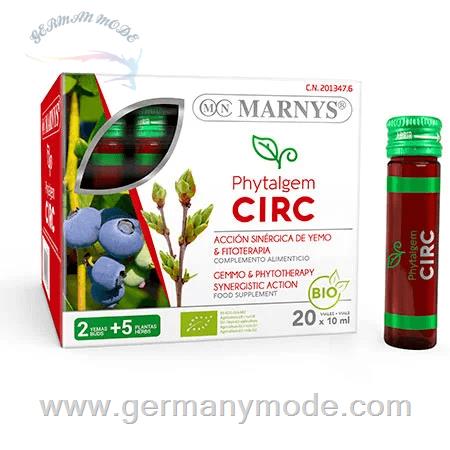 مکمل غذایی آشامیدنی کرن بری بهبود دهنده گردش خون مارنیس اسپانیا MARNYS Phytalgem CIRC MNV708