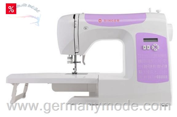 چرخ خیاطی کامپیوتری 60 کاره سینگر آمریکا Singer Computer-Nähmaschine C5205 Lila, 60 Programme