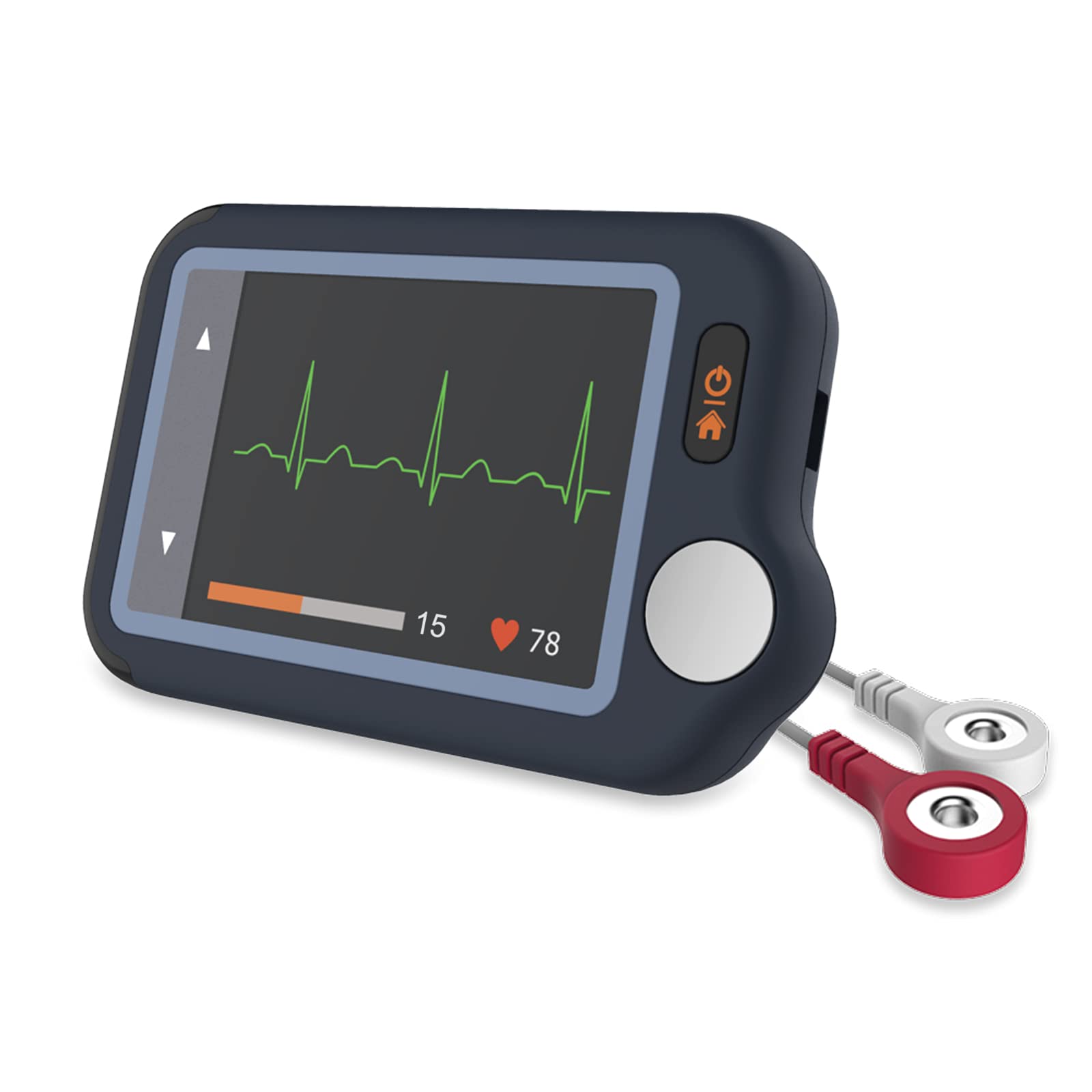 خرید از آمازون - دستگاه ECG Wellue برای خانه، مانیتور ECG بلوتوث با برنامه iOS و Android، زمان اندازه گیری 30 ثانیه / 60 ثانیه / 5 دقیقه برای تلفن هوشمند و رایانه شخصی، ردیاب سلامت قلب قابل حمل شخصی