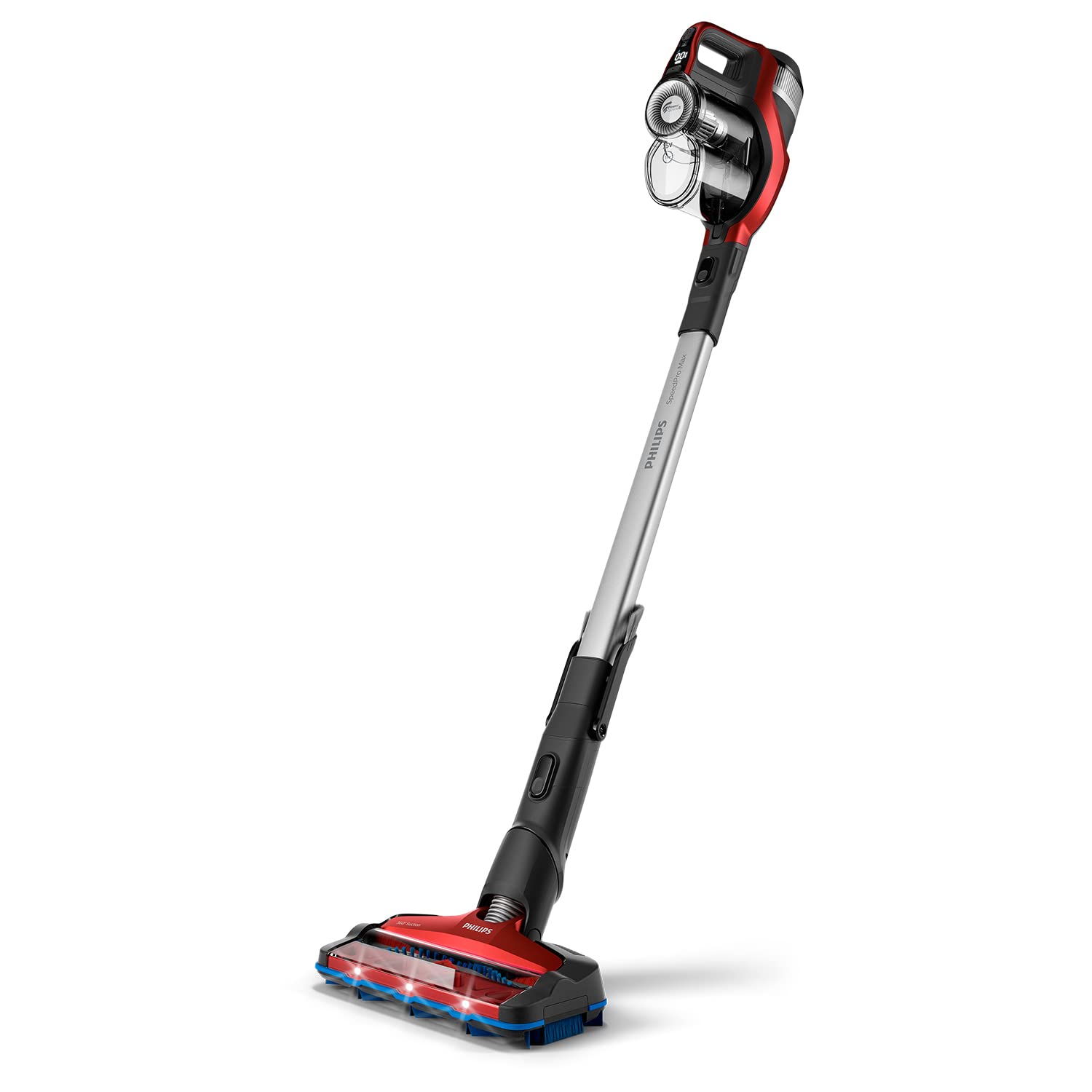 خرید از آمازون - Philips SpeedPro Max Kabelloser Staubsauger – 2-in-1-Gerät, Staubsauger und Handstaubsauger, bis zu 65 Minuten Laufzeit, 360-Grad-Saugdüse (XC7042/01)