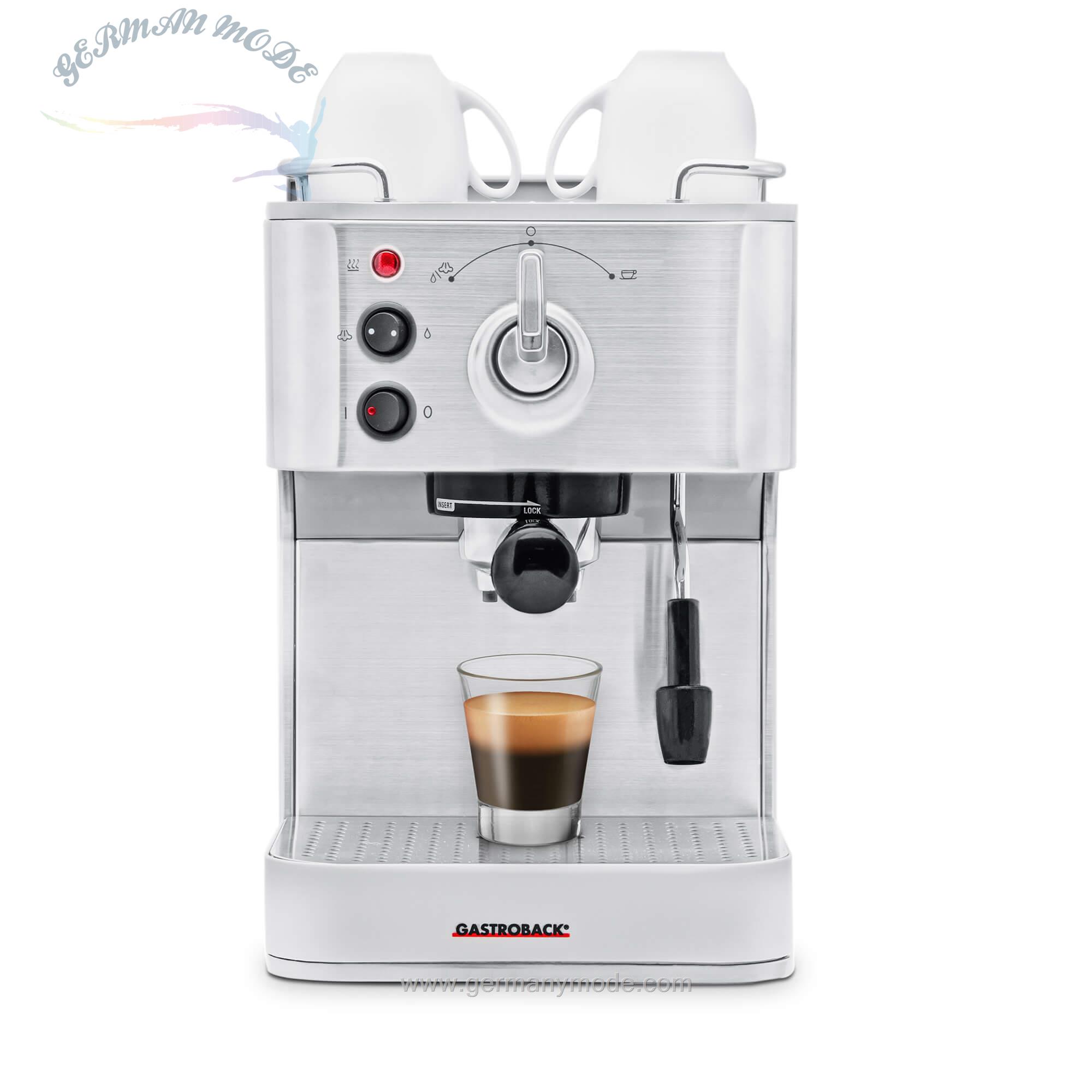 اسپرسو ساز گاستروبک آلمان Gastroback Siebträgermaschine Design Espresso Plus 42606