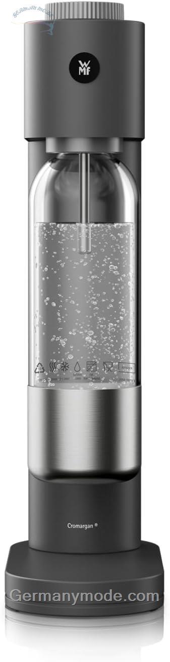 دستگاه سودا ساز آب گازدار وی ام اف آلمان WMF Element One تمام اتوماتیک 3 حالت تنظیم تنها با لمس یک دکمه، رنگ گدازه‌ای، 0.85 لیتر