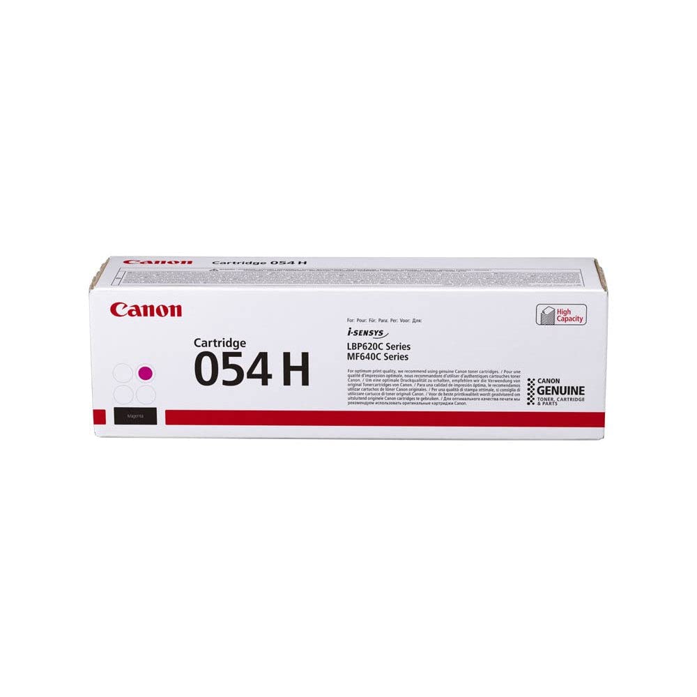 خرید از آمازون - Canon Toner Cartridge 054H M - Magenta - hohe Reichweite High Yield rot