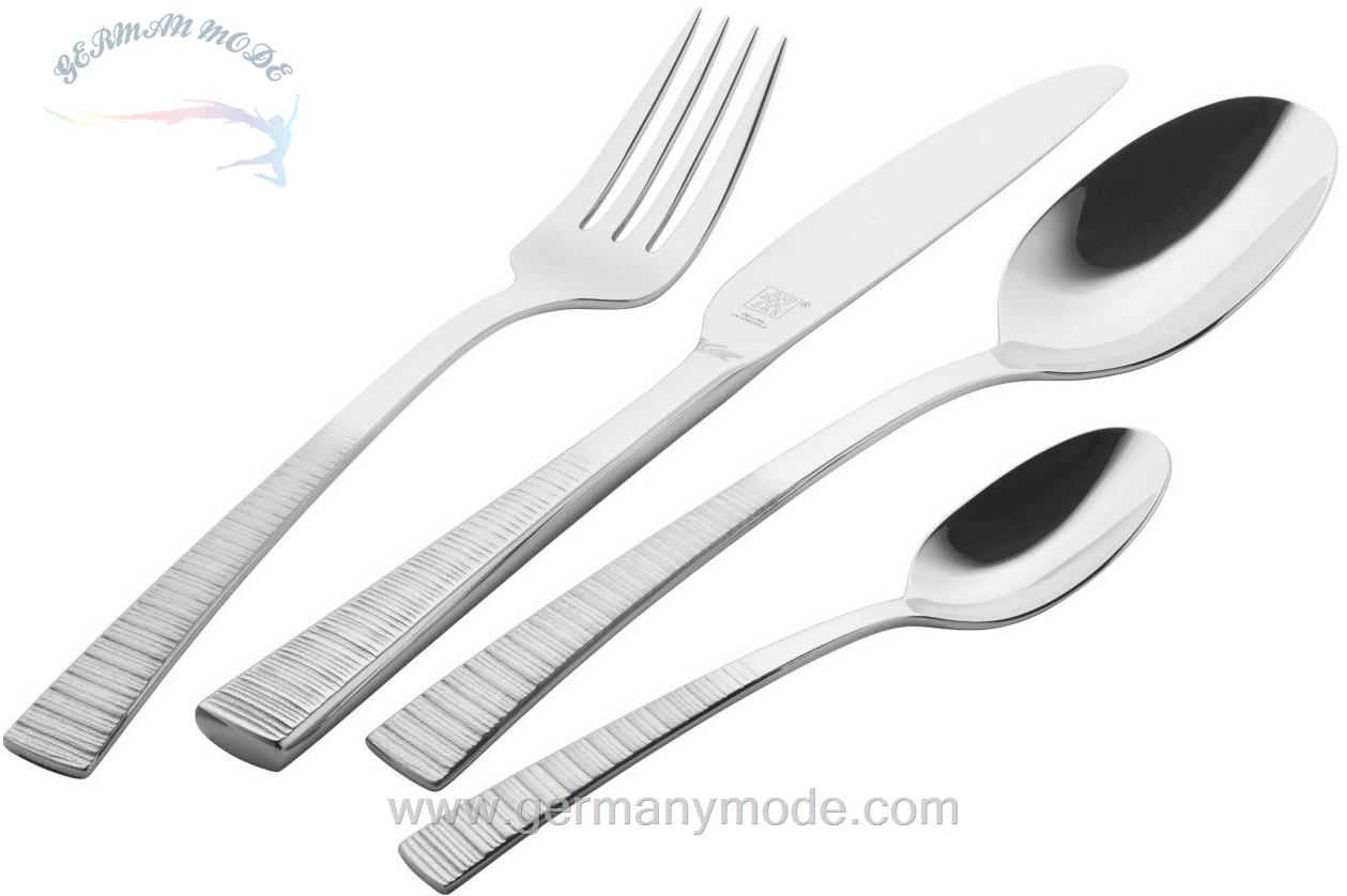 سرویس قاشق چنگال 68 پارچه زولینگ آلمان ZWILLING Menüset KINGWOOD 68tlg
