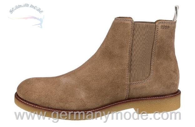 نیم بوت مردانه هوگو باس آلمان Hugo Boss Tunley Chelsea Boots beige