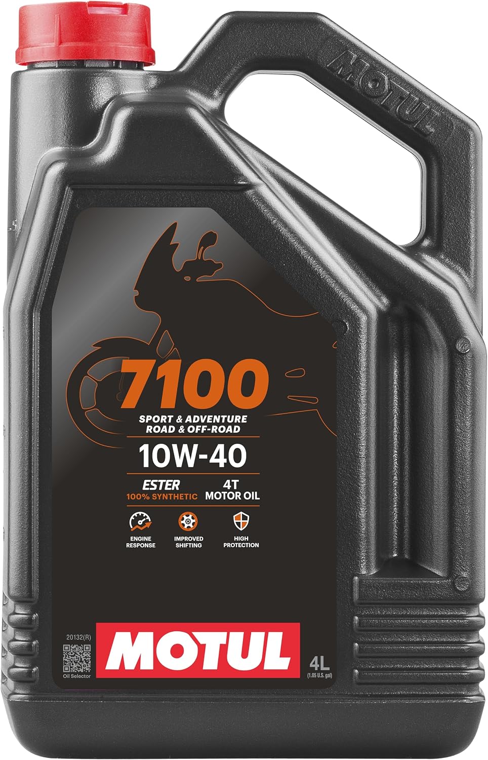 روغن موتور Motul 104092 7100 4T, 10 W-40, 4 L 300x234x114 MOTORMOTORRAD 300x234x114 7100 4T