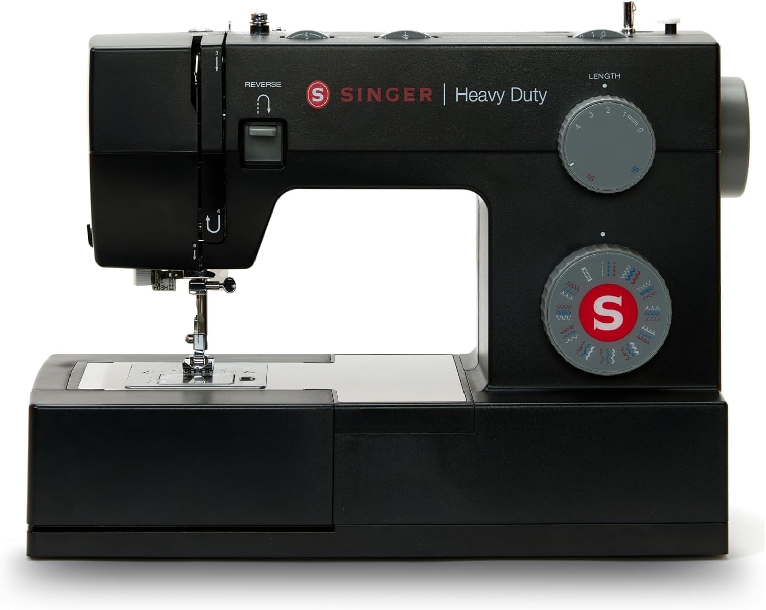 چرخ خیاطی سینگر آمریکا 4432 Heavy Duty - 32 Stitches - Black Edition