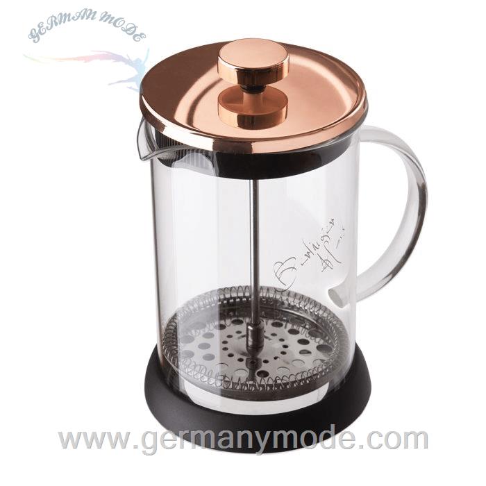 دمنوش ساز دستی 600 میلی لیتر برلینگر هاوس مجارستان Berlinger Haus Coffee /Tea Plunger 600ml BH/1494 Rose Gold Edition