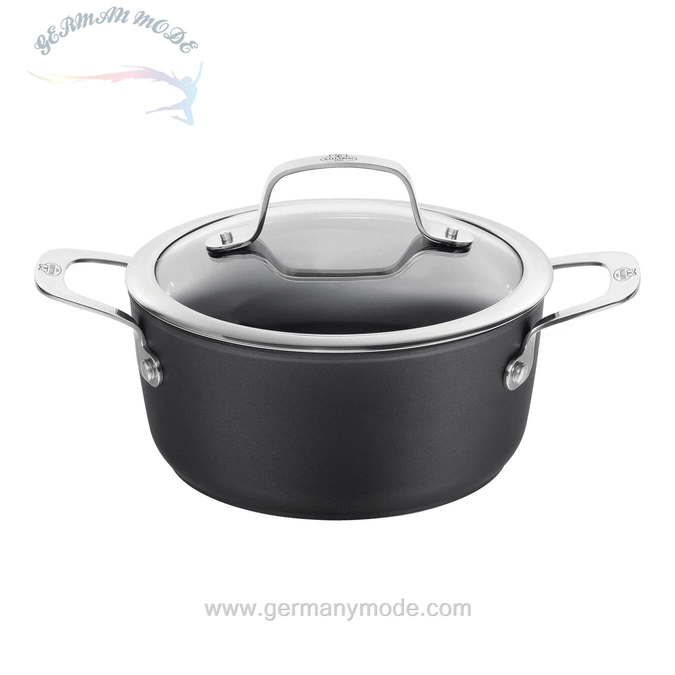 قابلمه 20 سانتی متری زولینگ آلمان BALLARINI ALBA KOCHTOPF 20 CM- ALUMINIUM