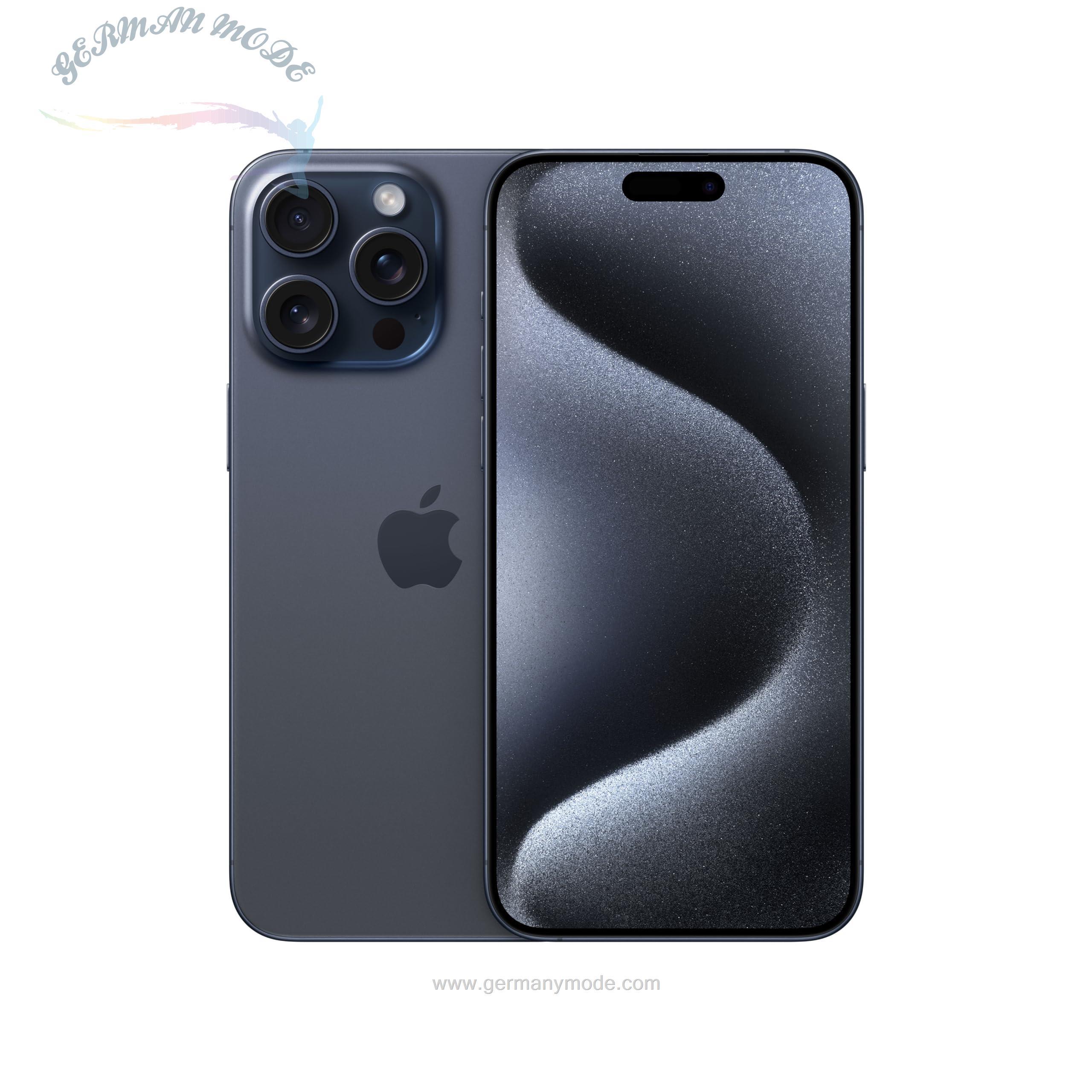 گوشی موبایل اپل آیفون Apple iPhone 15 Pro Max (512 GB) - Titan Blau 512 GB Titan Blau