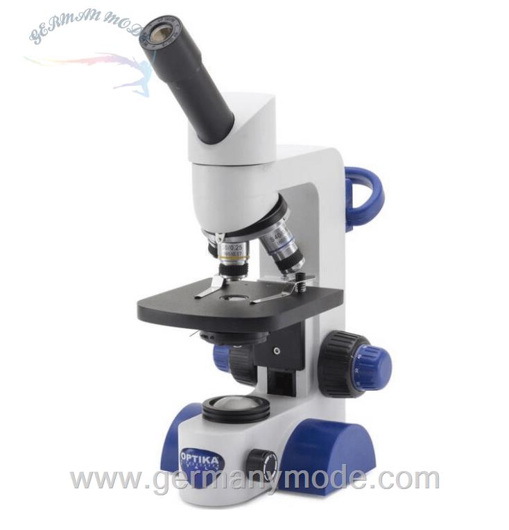 میکروسکوپ اپتیکا ایتالیا OPTIKA Mikroskop B-61, mono, 40-400x, LED, Akku