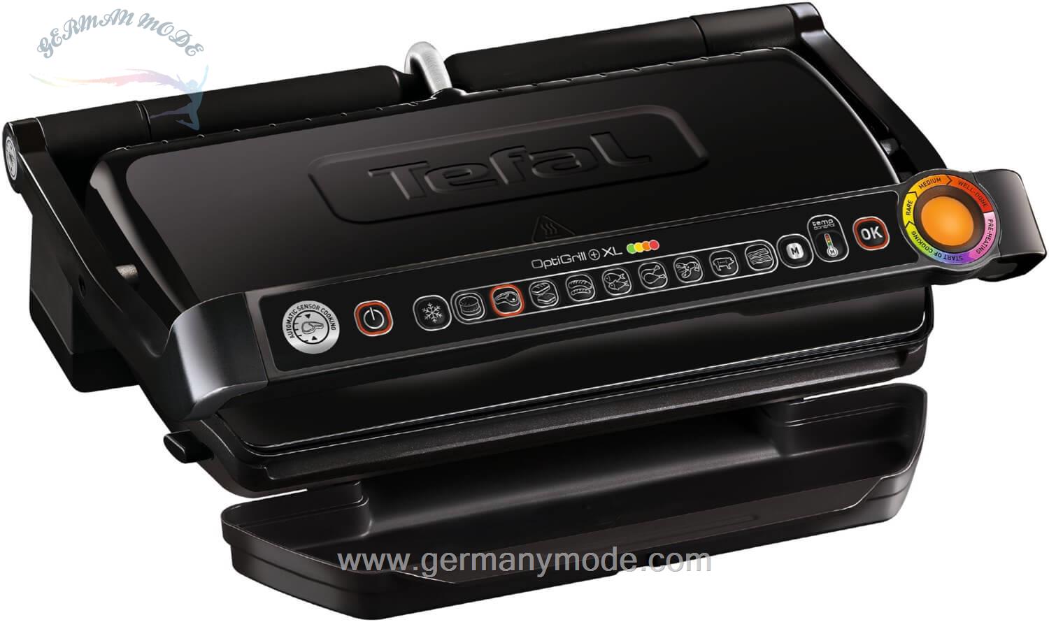 گریل باربیکیو تفال فرانسه Tefal Optigrill XL GC722 black