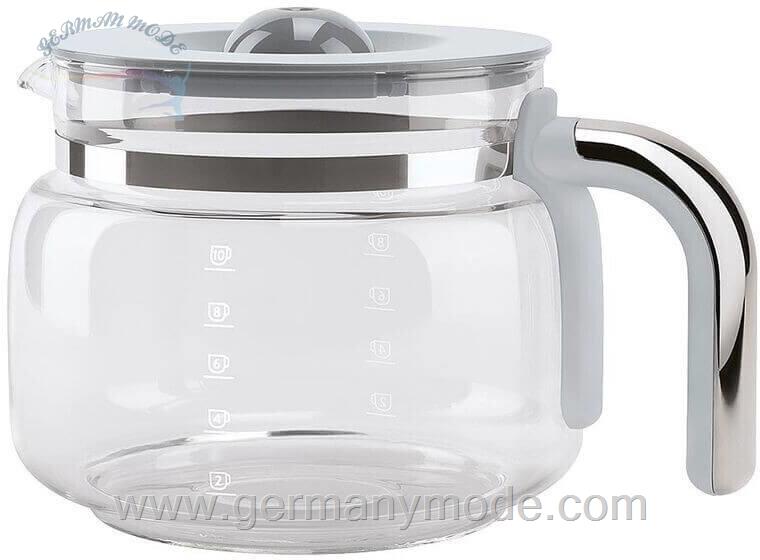 قوری شیشه ای اسمگ ایتالیا Smeg DCGC01 Glaskaraffe mit Griff und Deckel