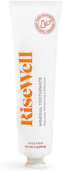 خمیر دندان ریمینرالیزه کننده هیدروکسی آپاتیت طبیعی RiseWell Fluoride Paraben SLS Free