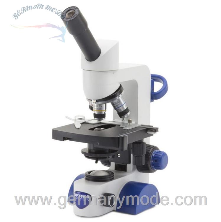 میکروسکوپ اپتیکا ایتالیا OPTIKA Mikroskop B-62, mono, 40-400x, LED, Akku, Kreuztisch