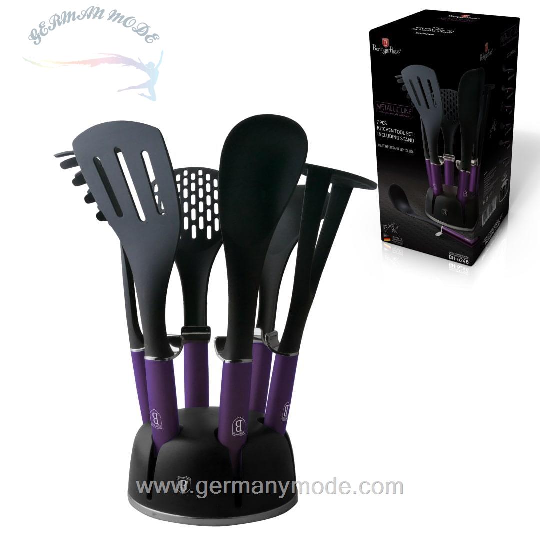 ست کفگیر ملاقه 7 پارچه برلینگر هاوس مجارستان Berlinger Haus 7-Piece Kitchen Utensils Set BH-6323 Purple Collection
