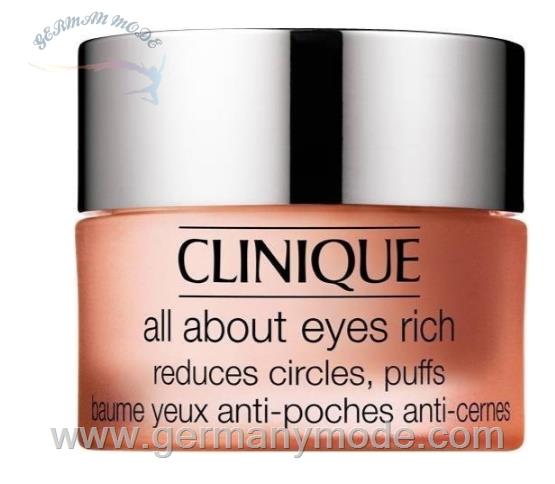 کرم دور چشم ضد سیاهی و چین و چروک Clinique All About Eyes Rich