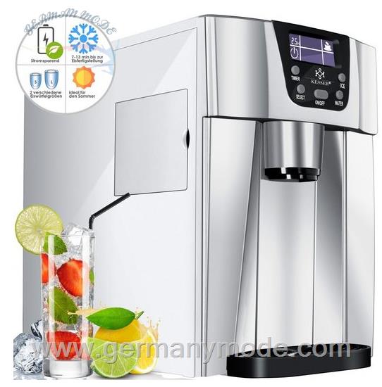 یخ ساز رومیزی کسر Kesser Eiswürfelmaschine 100W Ice Maker 12 kg 24 h Edelstahl