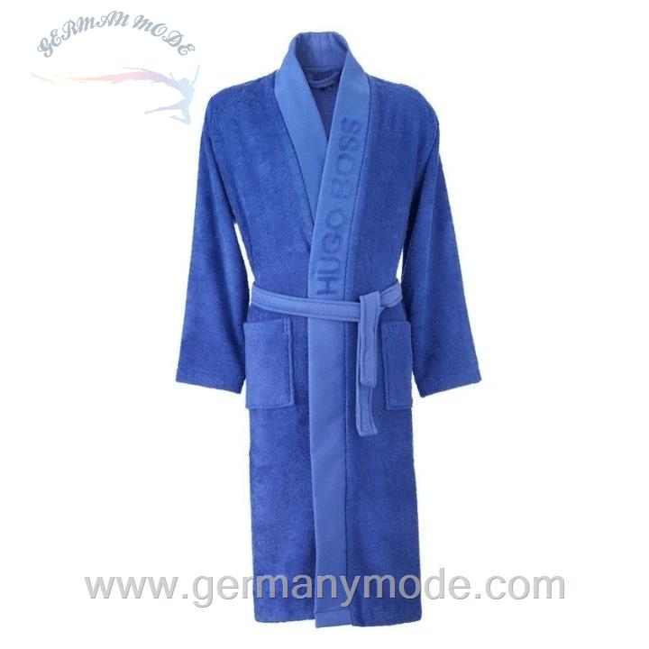 حوله حمام تن پوش مردانه هوگو باس آلمان HUGO BOSS HOME KIMONO PLAIN TOUAREG