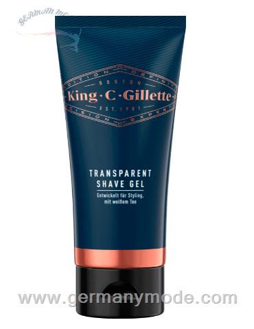 ژل اصلاح صورت آقایان 150 میل ژیلت آمریکا Gillette King C. Gillette Rasiergel (150ml)