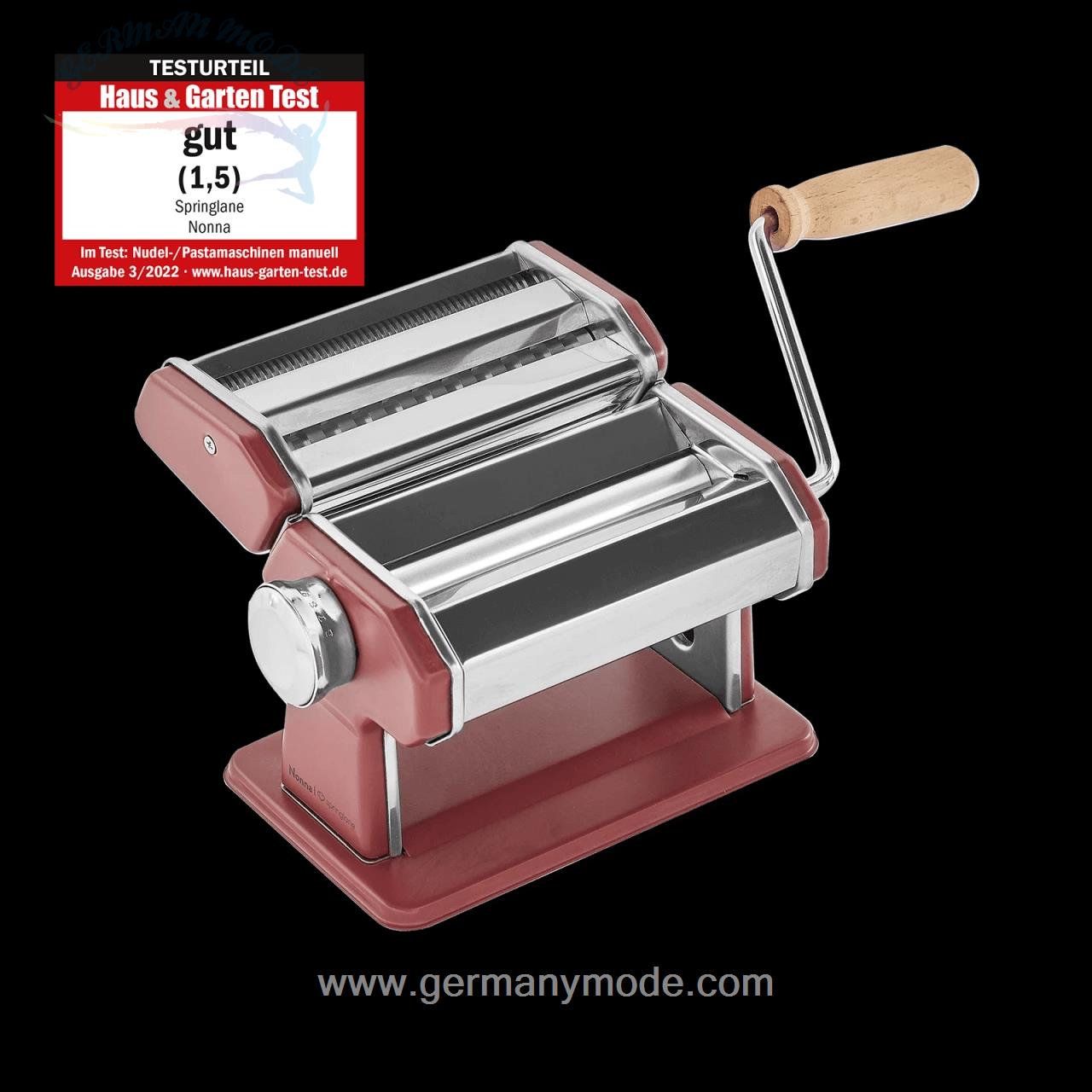 دستگاه پاستا ساز دستی اسپرینگلن آلمان Springlane Nonna Manuelle Nudelmaschine inkl- Pastaständer