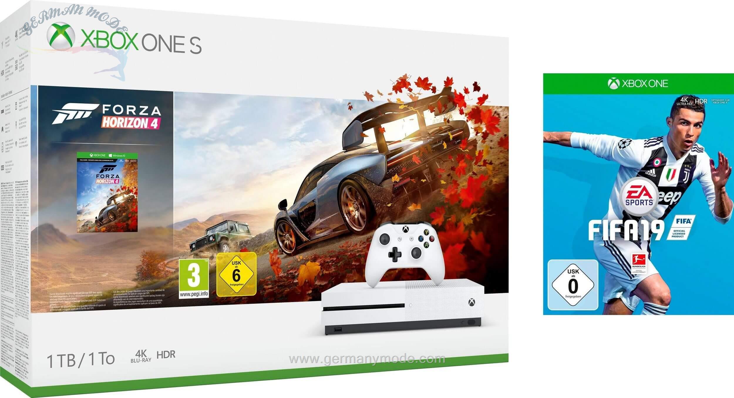 ایکس باکس 1 ترا بایت مایکروسافت Xbox One S 1TB