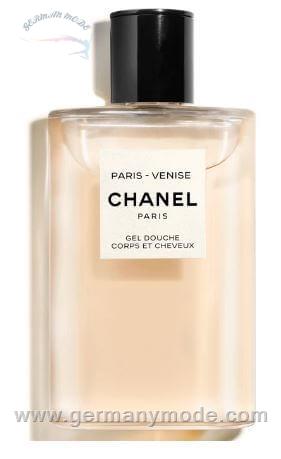 ژل شستشو 2 منظوره بدن مو زنانه پاریس ونیز 200 میل شنل فرانسه CHANEL PARIS VENISE LES EAUX DE SHOWER GEL FOR BODY and HAIR 200 ml