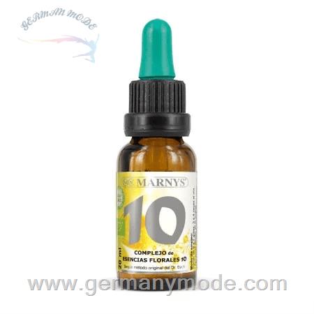 قطره اسانس گل بهبود دهنده عادت مارنیس اسپانیا MARNYS ORGANIC Flower Remedy No. 10 Customs-Habits AE310