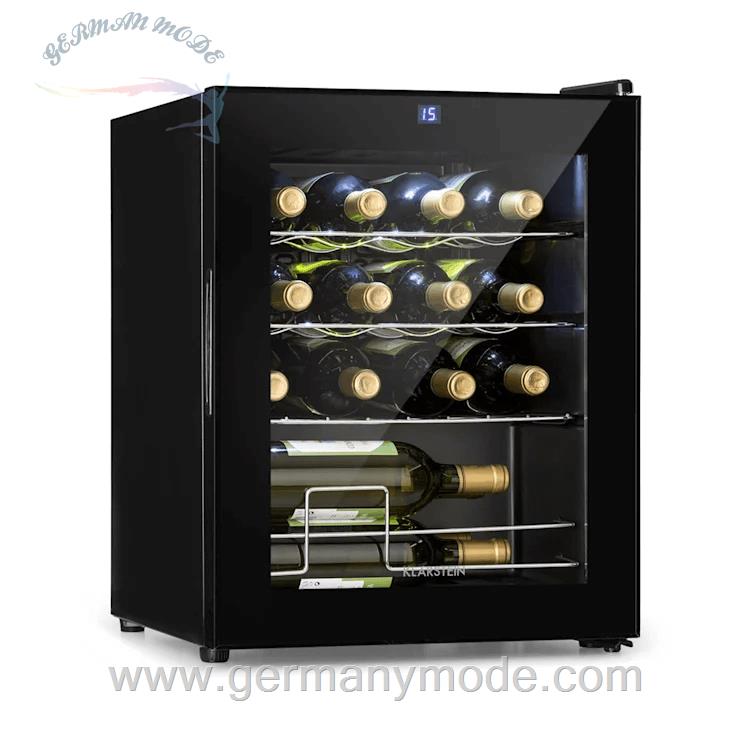 یخچال بطری سرد کن 42 لیتری کلارشتاین آلمان Klarstein Shiraz 16 Uno Weinkuhlschrank Schwarz 42 Ltr