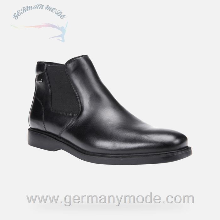 نیم بوت ضد آب مردانه جی اوکس ایتالیا GEOX WASSERDICHTE SCHUHE Brayden 2fit Abx Herr Schwarz