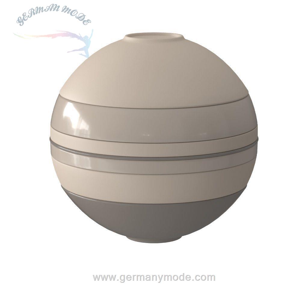 سرویس غذاخوری چینی 7 پارچه ویلروی و بوخ آلمان Villeroy / Boch La Boule Iconic pure beige