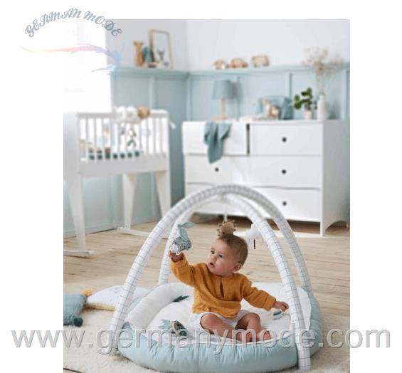 تشک پارک بازی و فعالیت نوزاد ورت فرانسه Vertbaudet Baby Activity-Decke Lovely Nature, mit Bio-Baumwolle - mehrfarbig