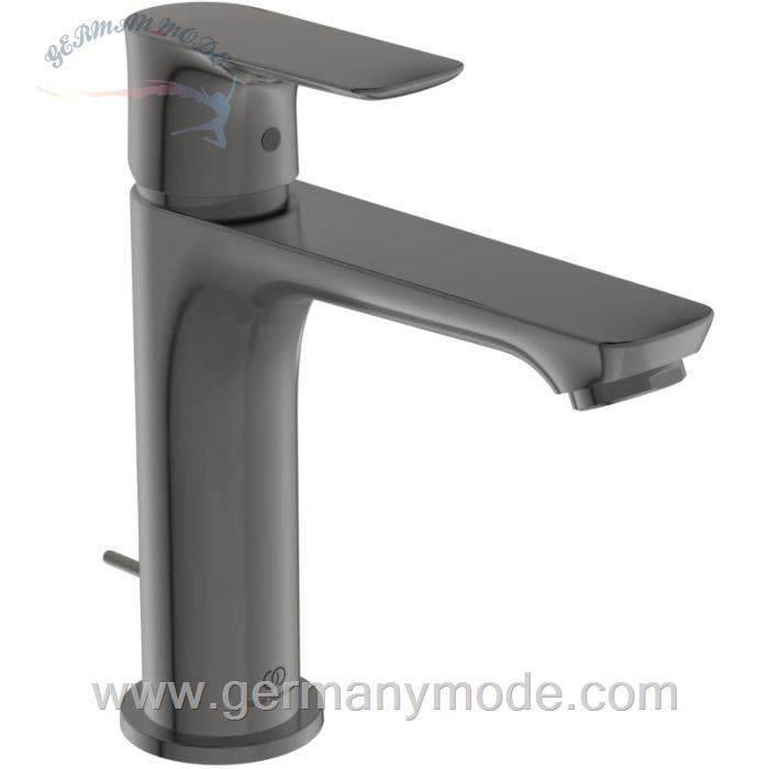 شیر مخلوط روشویی پایه کوتاه ایدیل استاندارد Ideal Standard Connect Air Grande Slim mit Ablaufgarnitur A7012 magnetic grey A7012A5