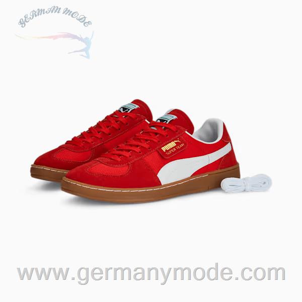 کتانی ورزشی مردانه پوما آلمان PUMA Super Team OG Sneakers For All Time Red-PUMA White