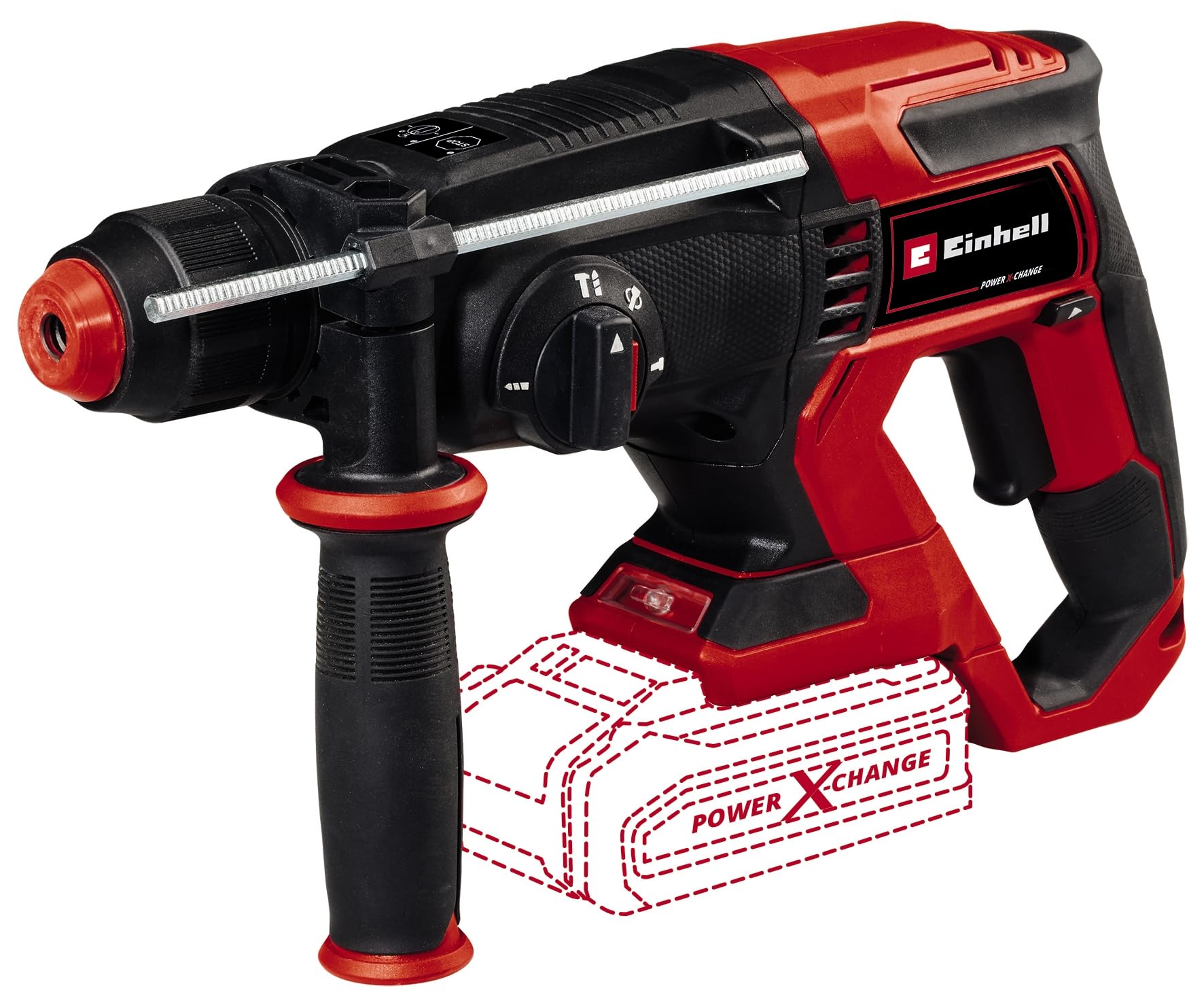 خرید از آمازون - دریل چکشی شارژی Einhell TE-HD 18/20 Li-Solo Power