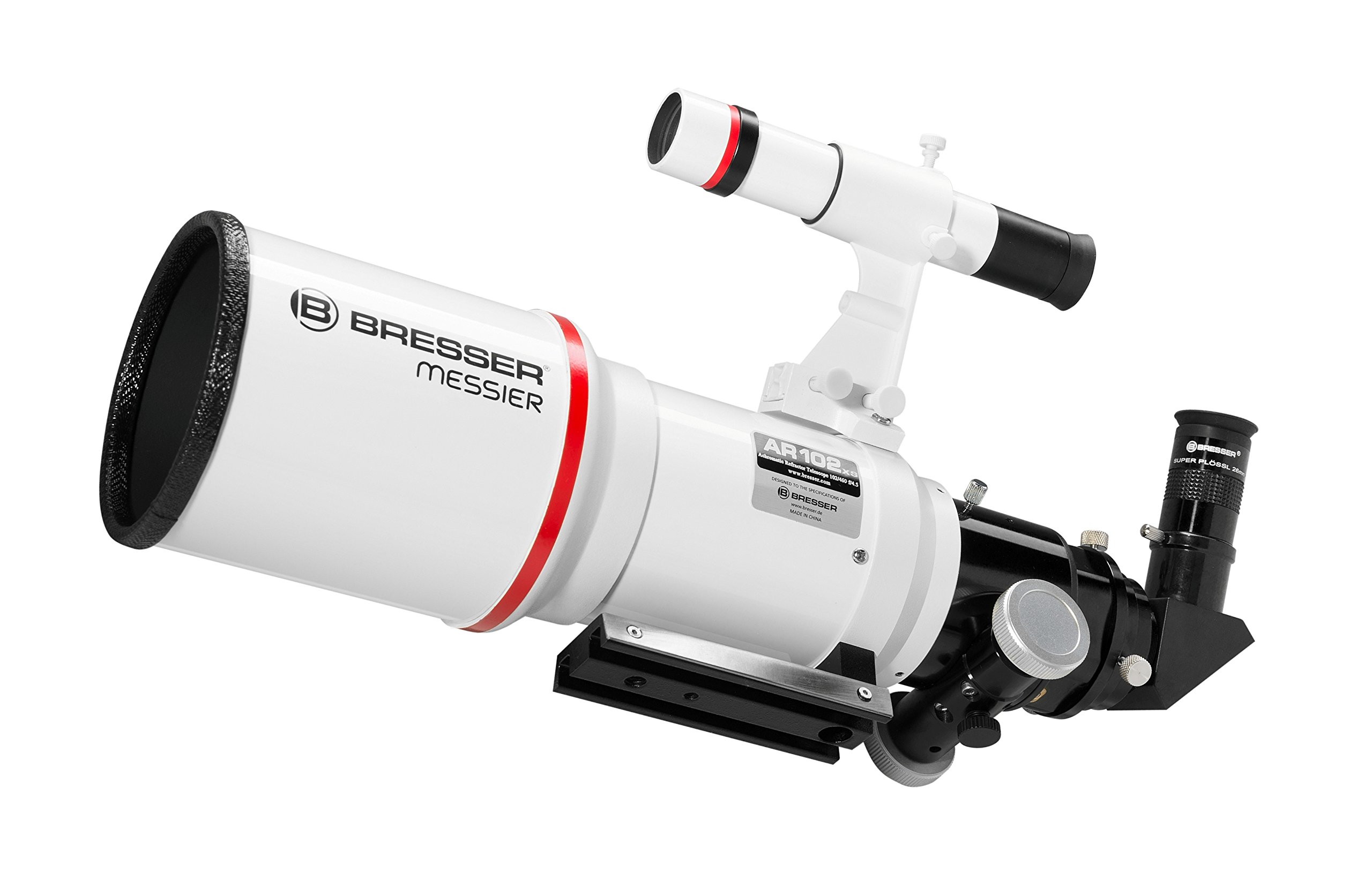خرید از آمازون - تلسکوپ شکستی برسر لوله نوری Messier AR-102xs/460 ED با فوکوس چشمی هگزافوک پایدار
