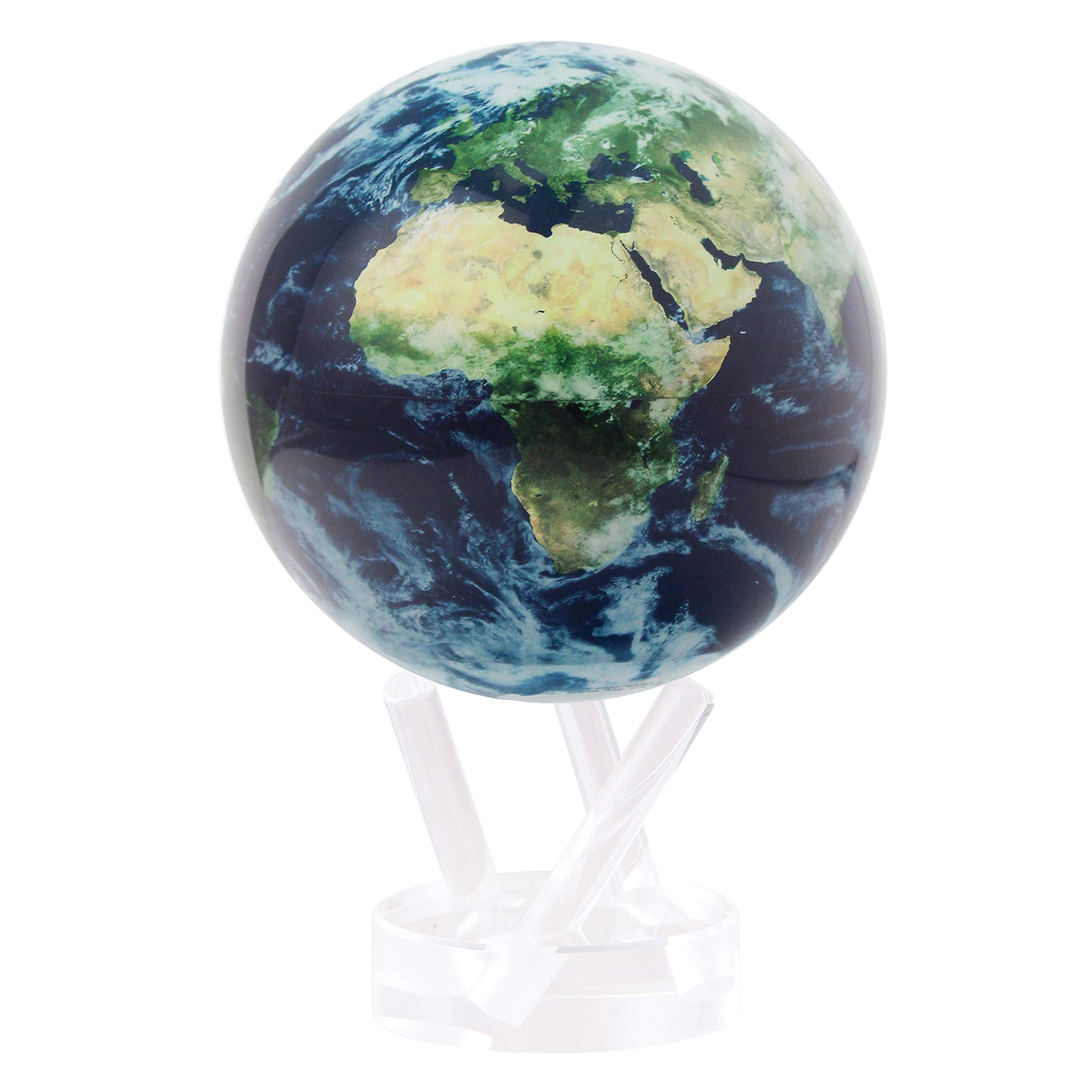 خرید از آمازون - MOVA Globe Space Series Earth with Clouds 6 اینچی با پایه، گلوب چرخان با انرژی خورشیدی، هدیه منحصر به فرد و دکوراسیون خانه یا میز برای مردان، زنان، کودکان