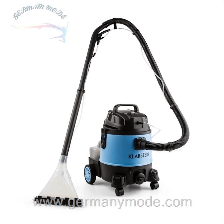 جارو برقی مرطوب صنعتی 20 لیتری کلارشتاین آلمان Klarstein Reinraum 2G Nass-Trockensauger Teppichreiniger Blau